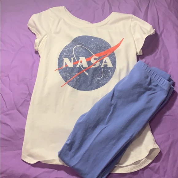 L.O.L. Vintage Other - NASA shirt with blue leggings only wore once